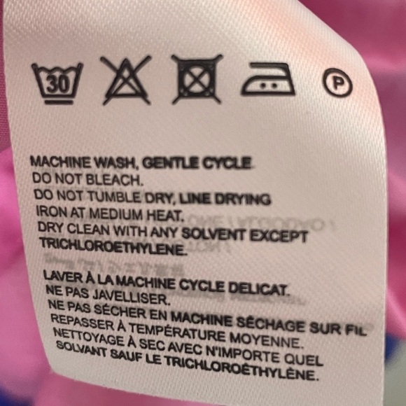 Farm Rio dress maxi NWT color block sz XS tiered - Picture 11 of 12